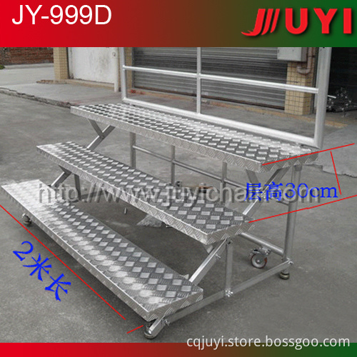 JY-717 portable retratable bleacher Indoor stadium seating bleacher outdoor metal tribune basketball bleacher